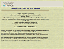 Tablet Screenshot of mar.muerto.tripod.com