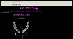 Desktop Screenshot of jcclothing.tripod.com