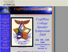 Tablet Screenshot of craftwiseevents.tripod.com
