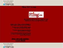 Tablet Screenshot of fling-vip-access.tripod.com