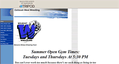 Desktop Screenshot of oshkoshwestwrestling.tripod.com