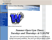 Tablet Screenshot of oshkoshwestwrestling.tripod.com