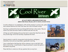 Tablet Screenshot of coolriverlabs.tripod.com