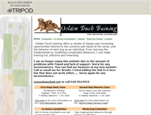 Tablet Screenshot of goldentouchtraining.tripod.com