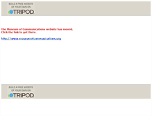 Tablet Screenshot of communicationsmuseum.tripod.com