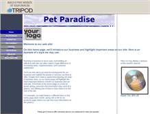 Tablet Screenshot of petpardise2.tripod.com