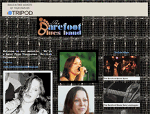 Tablet Screenshot of barefootbluesband.tripod.com