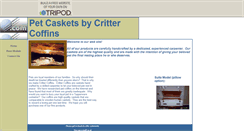 Desktop Screenshot of crittercoffins.tripod.com