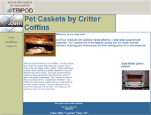 Tablet Screenshot of crittercoffins.tripod.com