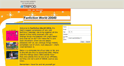 Desktop Screenshot of fanfictionworld20040.tripod.com