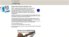 Desktop Screenshot of intrntcopyright4sale.tripod.com