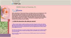 Desktop Screenshot of momsclubofsunrise.tripod.com
