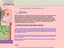 Tablet Screenshot of momsclubofsunrise.tripod.com