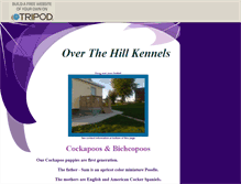 Tablet Screenshot of overthehillkennels.tripod.com