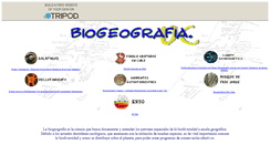 Desktop Screenshot of biogeografia.tripod.com
