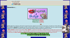 Desktop Screenshot of mujeresygatos.tripod.com