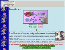 Tablet Screenshot of mujeresygatos.tripod.com