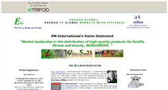Desktop Screenshot of exodusglobalfitline.tripod.com