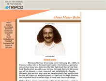 Tablet Screenshot of meherbabatours-india.tripod.com