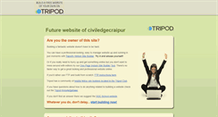 Desktop Screenshot of civiledgecraipur.tripod.com