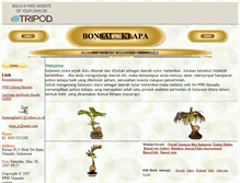 Tablet Screenshot of bonsai-kelapa.tripod.com