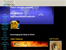 Tablet Screenshot of firstfridays2008.tripod.com
