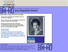 Tablet Screenshot of jeanstapleton.tripod.com