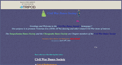 Desktop Screenshot of civilwardancesociety.tripod.com