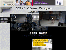 Tablet Screenshot of 501legion.tripod.com