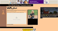 Desktop Screenshot of amber-theoharis.tripod.com