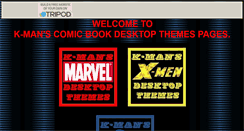 Desktop Screenshot of dcversusmarvel.tripod.com