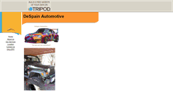 Desktop Screenshot of despainauto.tripod.com