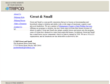 Tablet Screenshot of greatandsmalldc.tripod.com