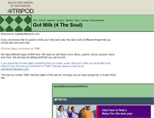 Tablet Screenshot of gotmilk4thesoul.tripod.com
