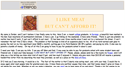 Desktop Screenshot of cantaffordmeat.tripod.com