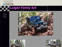 Tablet Screenshot of lutgenfamily4x4.tripod.com