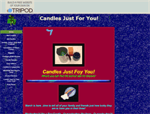 Tablet Screenshot of candlesjustforyou.tripod.com