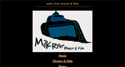 Desktop Screenshot of milkrivermusic.tripod.com