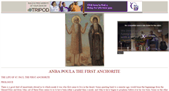 Desktop Screenshot of anchorites.tripod.com
