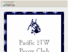 Tablet Screenshot of pnwbc.tripod.com