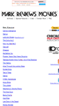 Mobile Screenshot of mark-reviews-movies.tripod.com