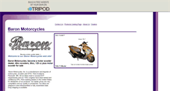 Desktop Screenshot of baronmotorcycles.tripod.com