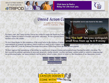 Tablet Screenshot of actioncaucus.tripod.com