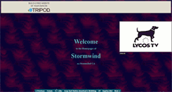 Desktop Screenshot of lastormwind.tripod.com