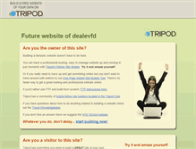 Tablet Screenshot of dealevfd.tripod.com