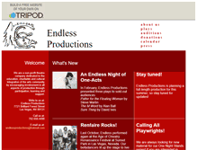 Tablet Screenshot of endlessproductions.tripod.com