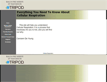 Tablet Screenshot of cellular-respiration.tripod.com
