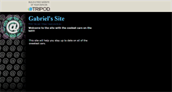 Desktop Screenshot of gabrielaeschliman.tripod.com