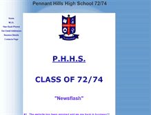 Tablet Screenshot of pennohigh.tripod.com