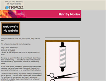 Tablet Screenshot of hairbymonica.tripod.com